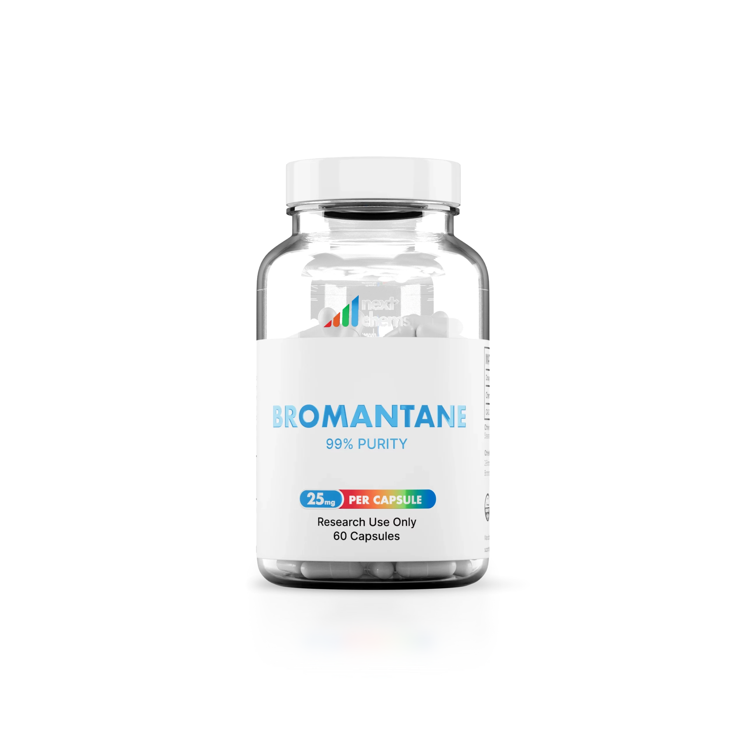 Bromantane, 25mg – 60 Capsules