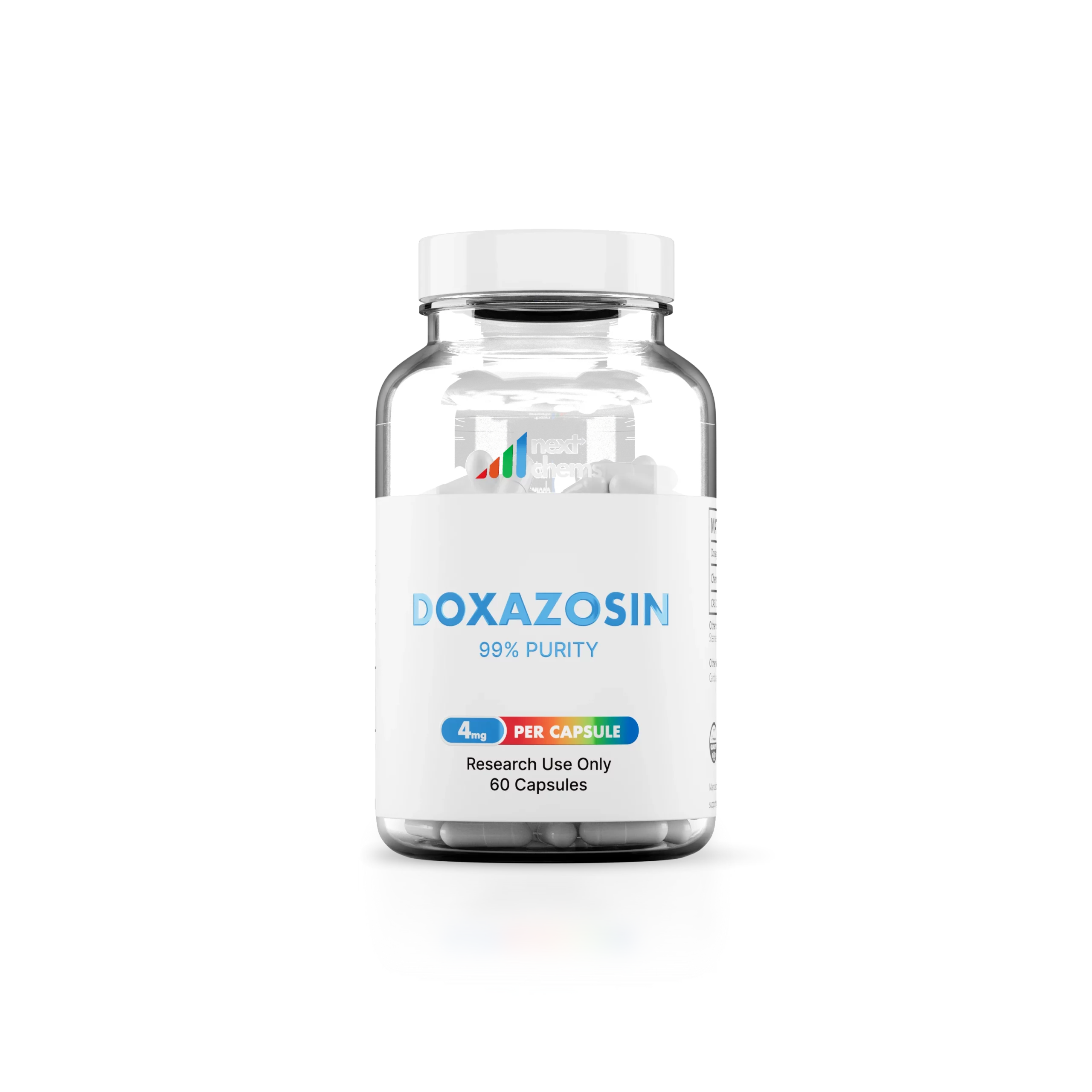 Doxazosin, 4mg – 60 Capsules