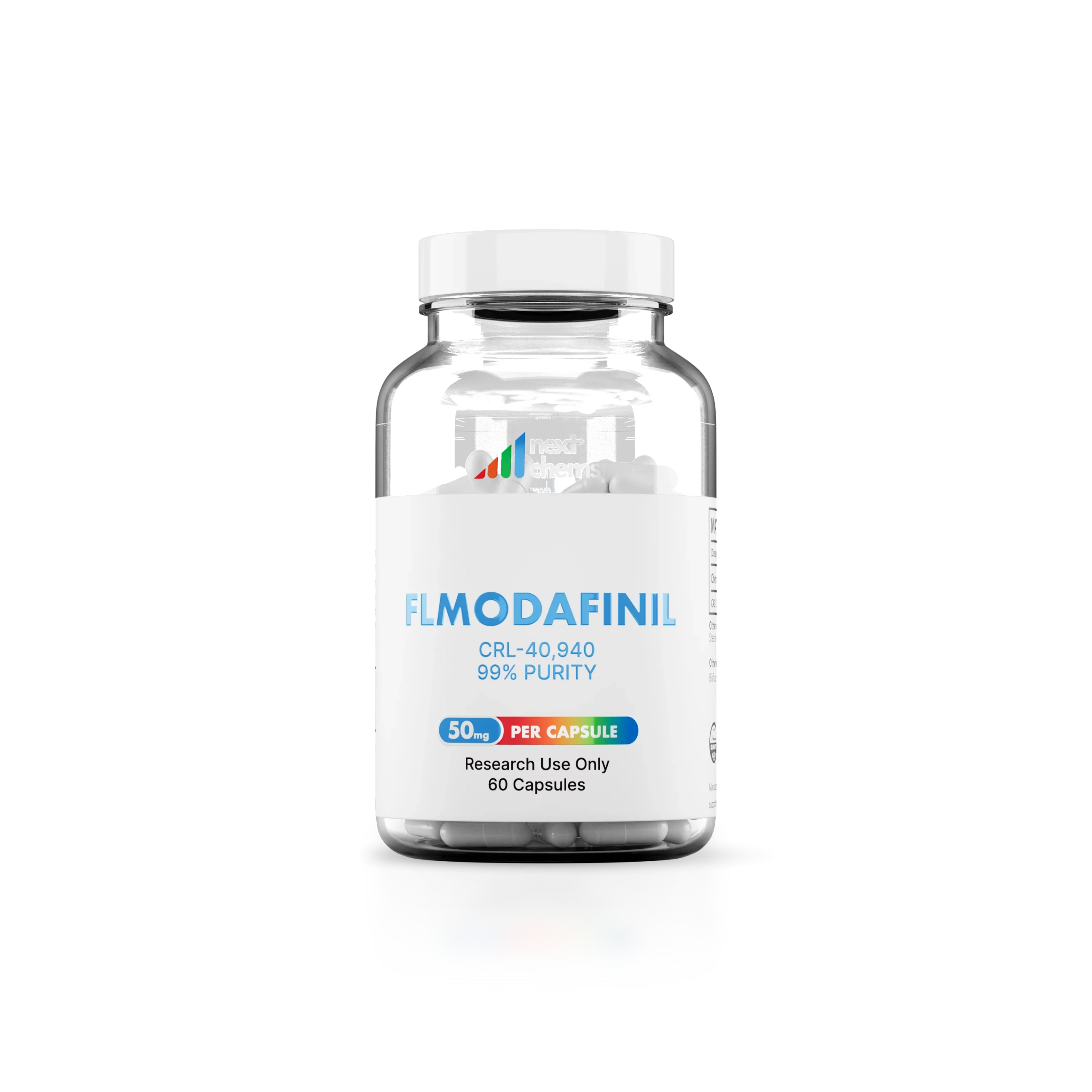 Flmodafinil (CRL-40,940), 50mg – 60 Capsules