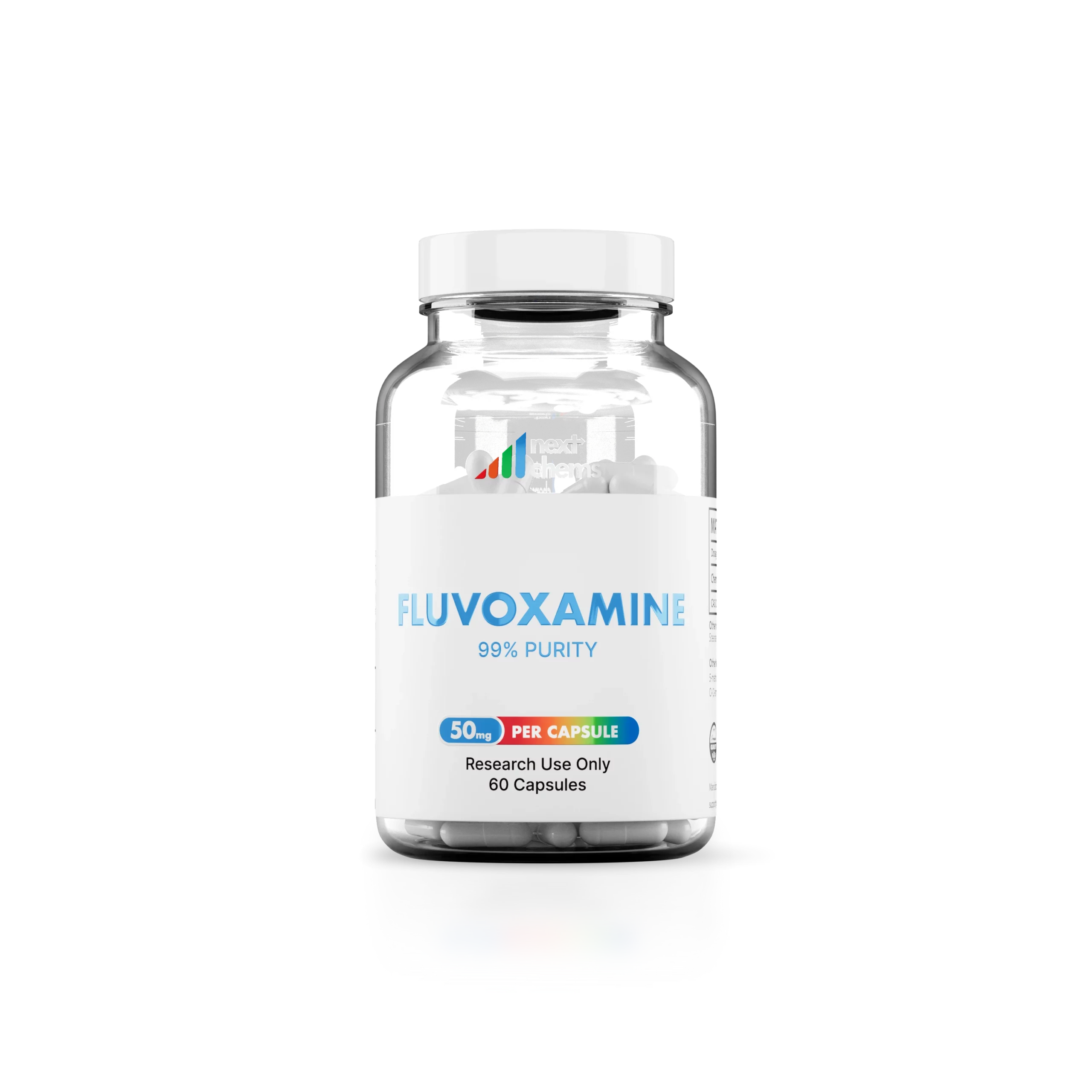 Fluvoxamine, 50mg – 60 Capsules
